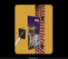 Ventilation system with a purple banner on a yellow background