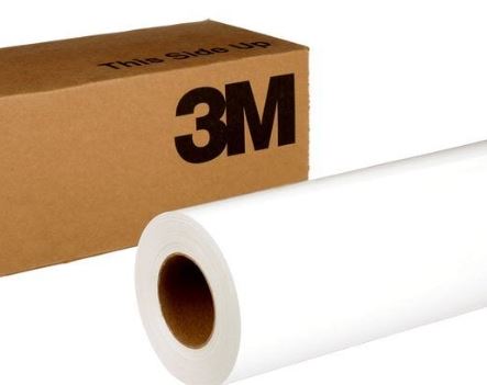 180MC 3M Vinyl with Micro Comply - White