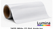 Illustrative angled roll of White reflective vinyl for FDC Lumina 2409; not an actual product photograph