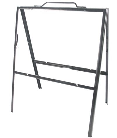 18" × 24" Angle Iron A-Frame Black – Real Estate Folding Frame