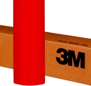 180MC 3M Vinyl with Micro Comply - Atomic Red