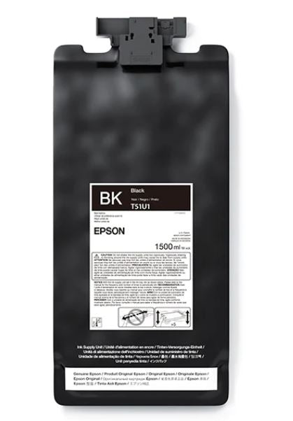 Epson black ink cartridge packaging on a white background