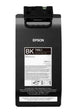 Epson black ink cartridge on a white background