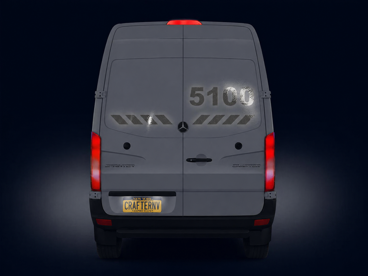 3M 5100R Scotchlite Reflective Graphic Film - Black