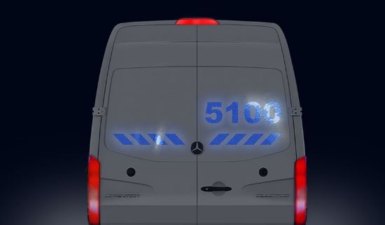 3M 5100R Scotchlite Reflective Graphic Film - Blue