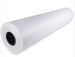 Roll of white paper on a white background