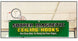 Green sign with 'Sooper Magnetic Ceiling Hooks' on a ceiling