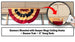Banners mounted with Sooper Magz ceiling hooks on a wooden surface.