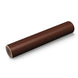 Brown cylindrical object on a white background