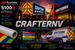 Promotional image of CrafterNV products and services, featuring a truck, van, and building with 'CrafterNV' branding.