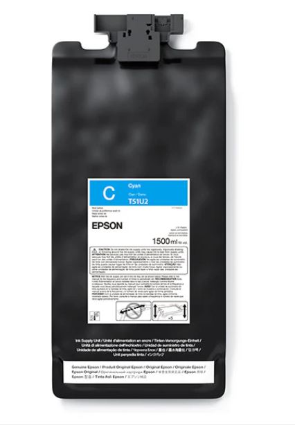 Epson ink cartridge packaging with label on a white background