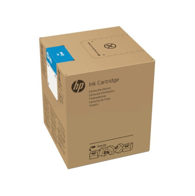 HP ink cartridge box on a white background