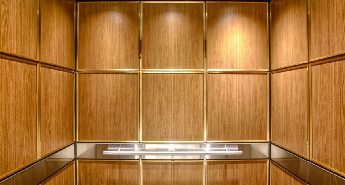 3M DI-NOC architectural finish - elevator application inspiration example