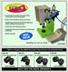 Econo Air grommet press with specifications and features on a gray background