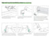 Step-by-step guide for installing an edge end cap suit without soldering, illustrated with line drawings.