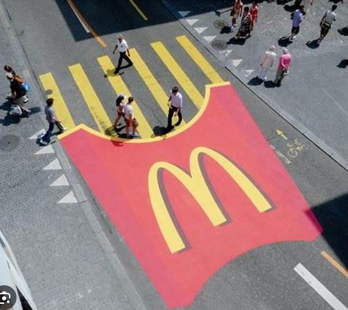 Asphalt Art Commercial Grade Non-Slip Wide Format Print Media