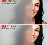 7725SE Frosted & Dusted Crystal 3M HP Vinyl Stripes - DUSTED