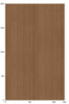 Brown wooden panel with a visible grain pattern