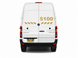 White van with yellow numbering and 'Crafterny' branding on a white background
