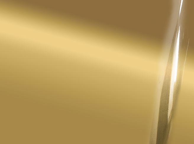 Metallized Mirror Striping - Gold