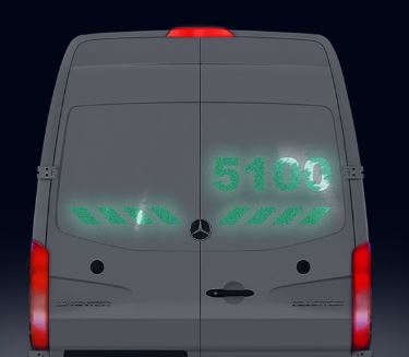 3M 5100R Scotchlite Reflective Graphic Film - Green