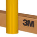 Yellow vinyl wrap roll with 3M branding on a white background