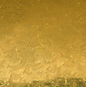 Gold Metallic Brushed Adhesive Vinyl Film - Durable and Versatile