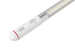 LED light bulb on a white background