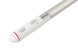 LED light bulb on a white background