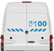 3M 5100R Scotchlite Reflective Graphic Film - Light Blue