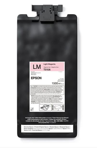 Epson light magenta ink cartridge packaging on a white background