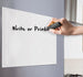 Matte White .015" x 24" Mag‑X Printable Magnetic Sheeting