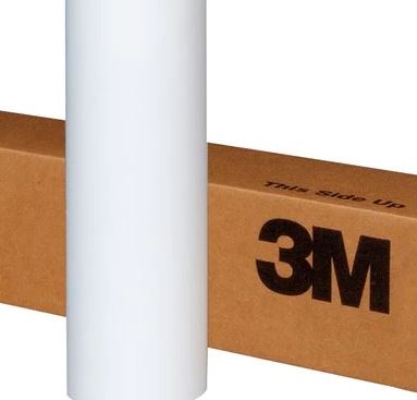 180MC 3M Vinyl with Micro Comply - Matte White
