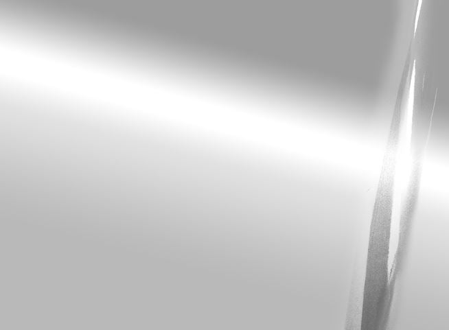 Metallized Mirror Striping - Silver