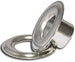 No.2 Nickel Plated Self-Piercing Grommet Set – 500 Sets per Bag