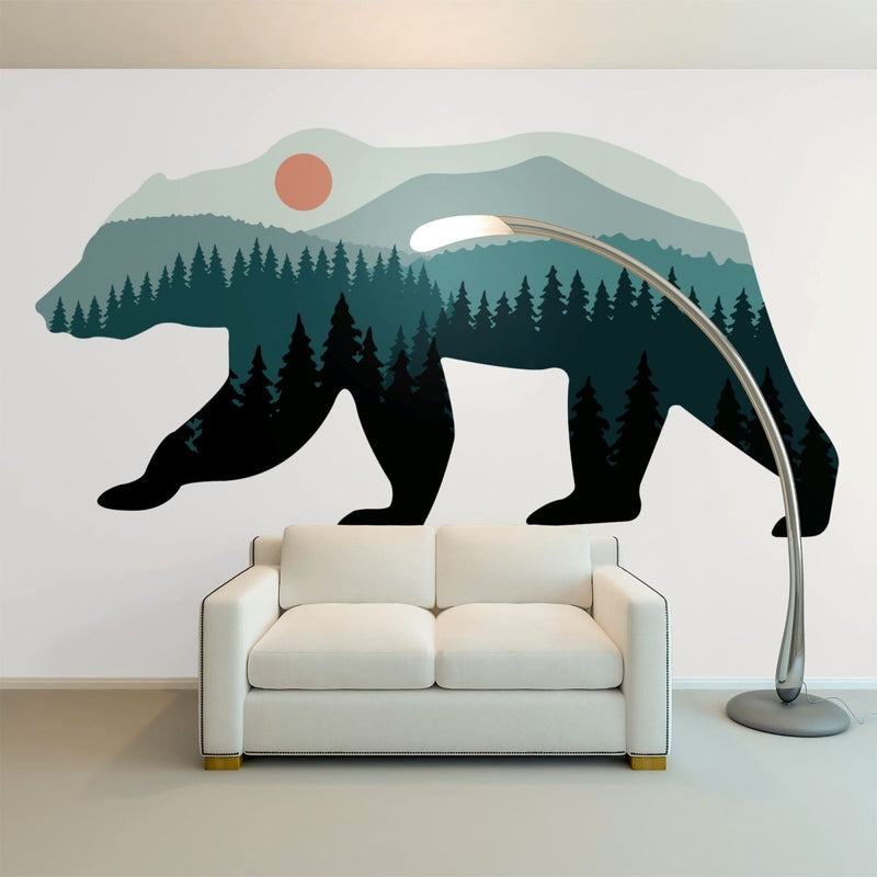 Large indoor wall graphic application produced with ORAJET 3651 printable vinyl