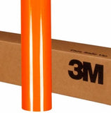 680CR Stripes 3M Reflective Vinyl with Comply Adhesive - Orange