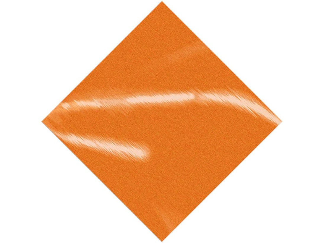 Orange diamond-shaped object on a white background