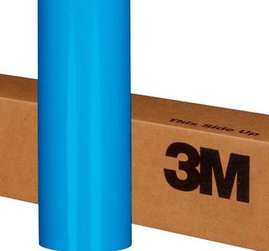 180MC 3M Vinyl with Micro Comply - Peacock Blue