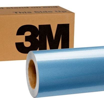 180MC 3M Vinyl with Micro Comply Metallic - Petroleum