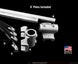 Aluminum pole kit with components labeled on a black background, featuring 'Made in the USA' text.