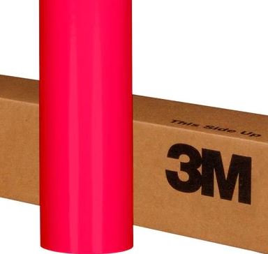 180MC 3M Vinyl with Micro Comply - Process Magenta