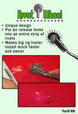 Advertisement for a Rivet Wheel tool with text and images on a green background