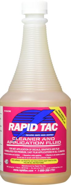 Rapid Tac Vinyl Application Fluid – 1 Quart
