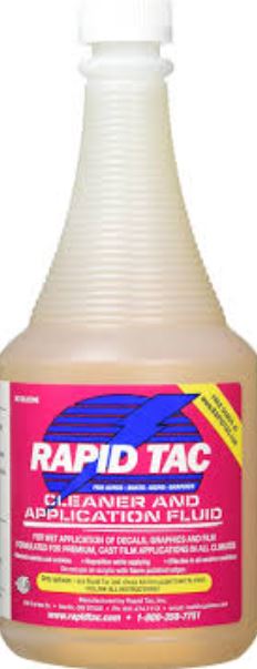 Rapid Tac Vinyl Application Fluid – 1 Quart