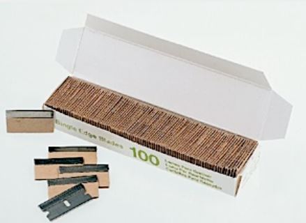 Single Edge Razor Blades – 100 Blades per Box
