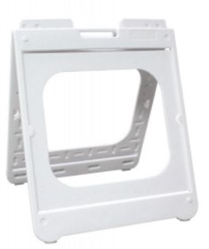 Plastic A-Frame White SimpoSquare 24 – Model 1240W