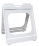 Plastic A-Frame White SimpoSquare 24 – Model 1240W