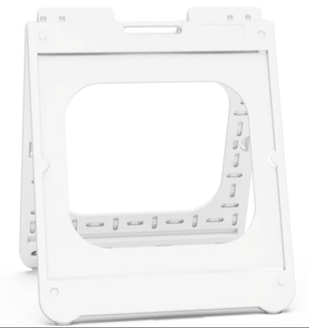 Plastic A-Frame White SimpoSquare 24 – Model 1240W