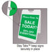 Plastic A-Frame White Simpo Sign-II – Model 1220-W